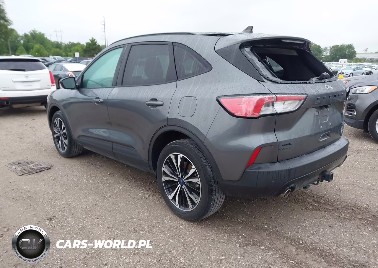 2022 Ford Escape Sel VIN:1FMCU9H92NUB42497 - 3