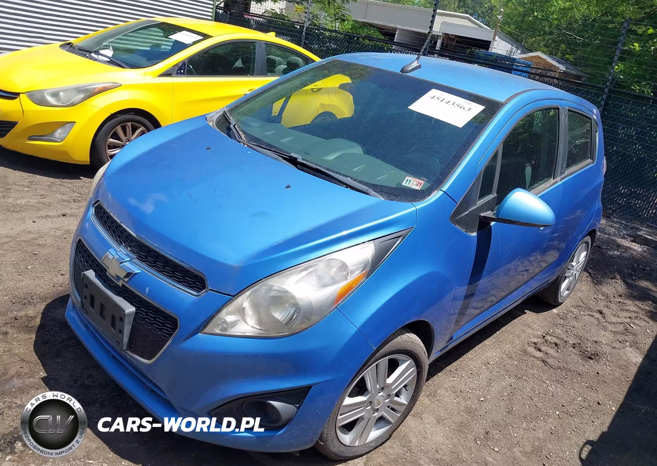 2014 Chevrolet Spark 1Lt Auto VIN:KL8CD6S92EC587204 - 2