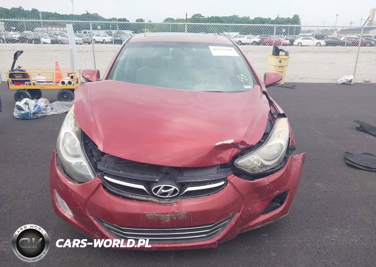 2013 Hyundai Elantra Limited VIN:5NPDH4AEXDH247045 - 12