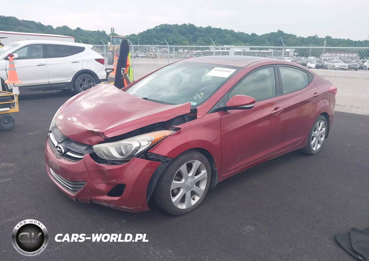 2013 Hyundai Elantra Limited VIN:5NPDH4AEXDH247045 - 2