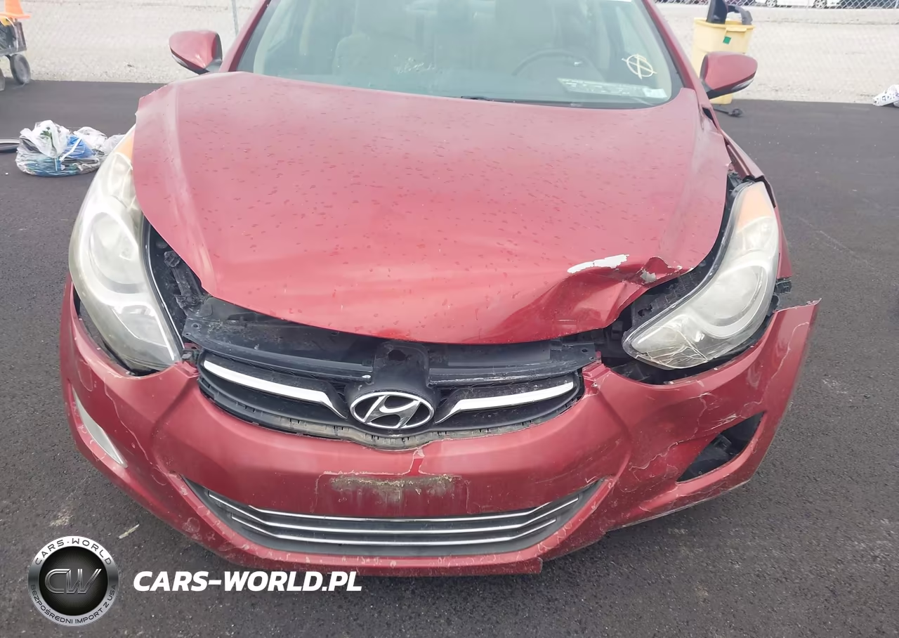 2013 Hyundai Elantra Limited VIN:5NPDH4AEXDH247045 - 6