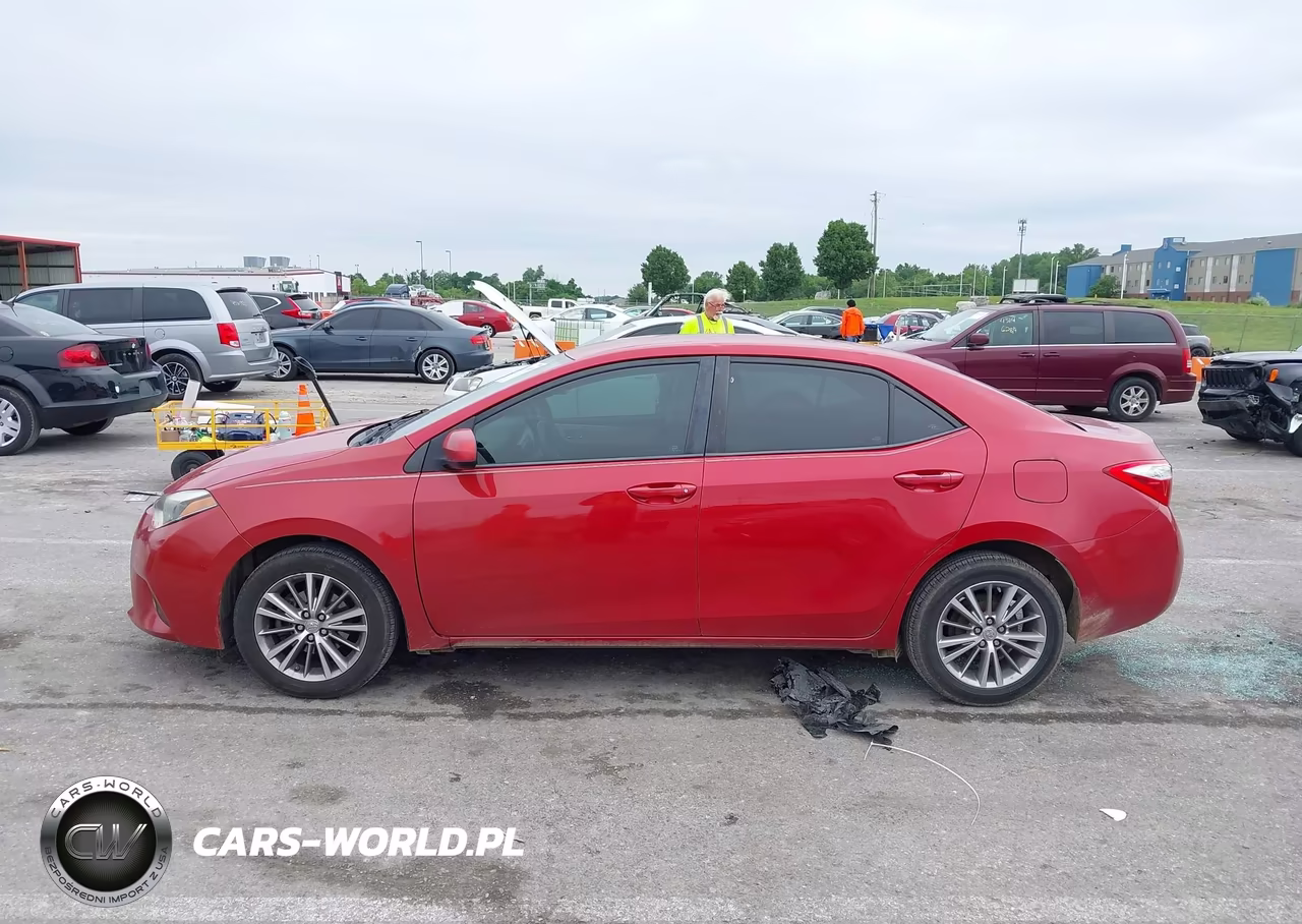 2015 Toyota Corolla Le Plus VIN:2T1BURHE6FC309259 - 14