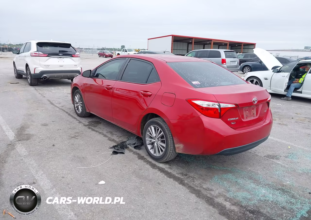 2015 Toyota Corolla Le Plus VIN:2T1BURHE6FC309259 - 3