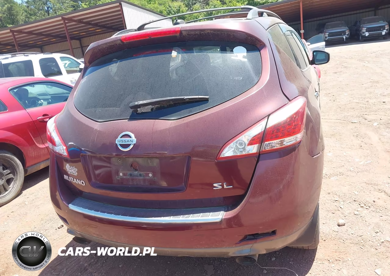 2011 Nissan Murano Sl VIN:JN8AZ1MU9BW059002 - 6