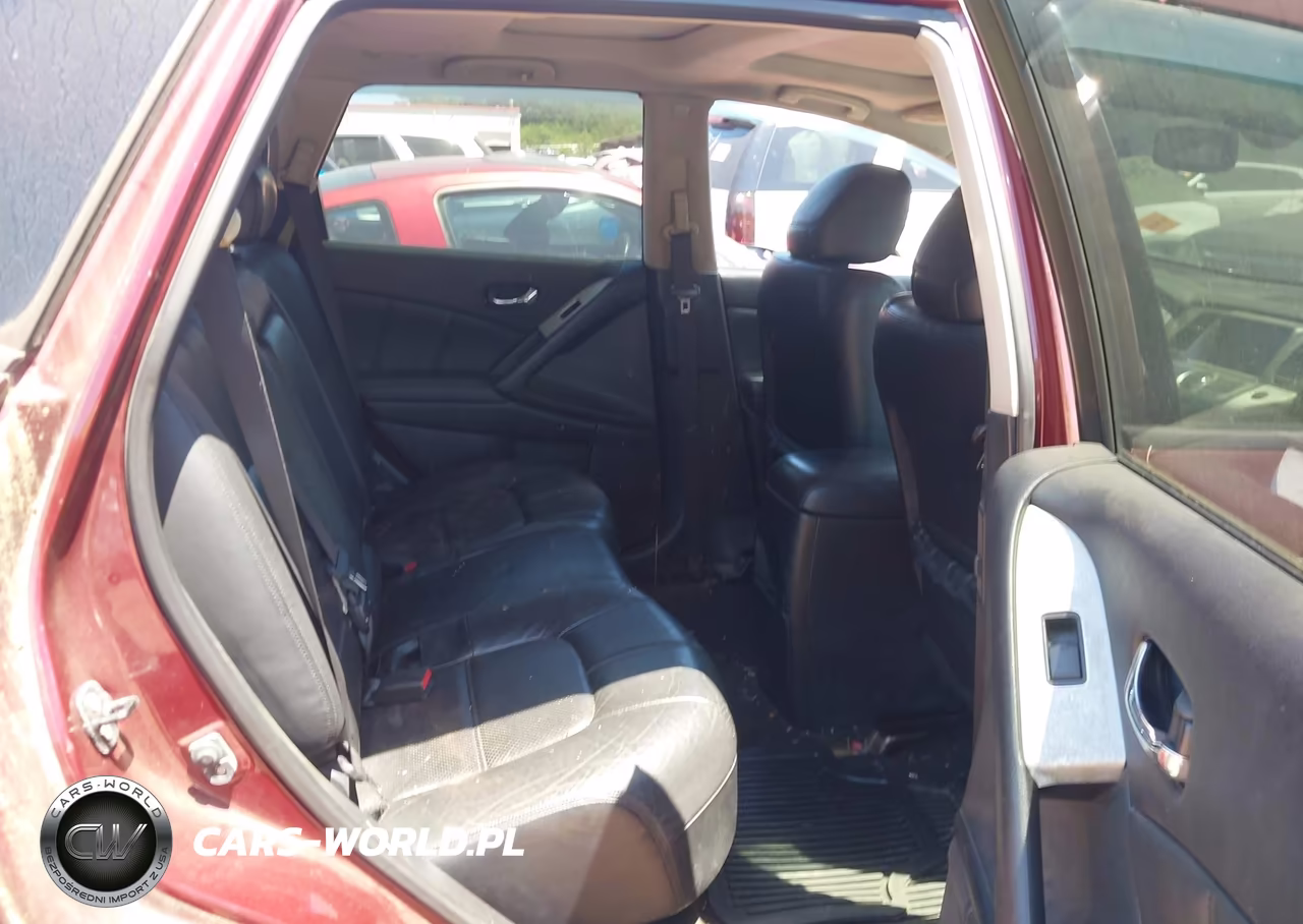 2011 Nissan Murano Sl VIN:JN8AZ1MU9BW059002 - 8