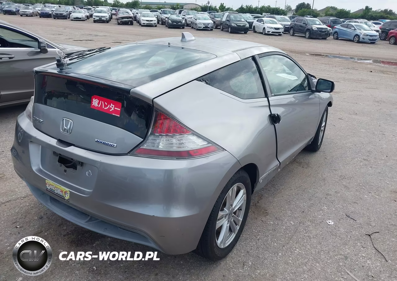 2011 Honda Cr-Z Ex VIN:JHMZF1D66BS003663 - 4