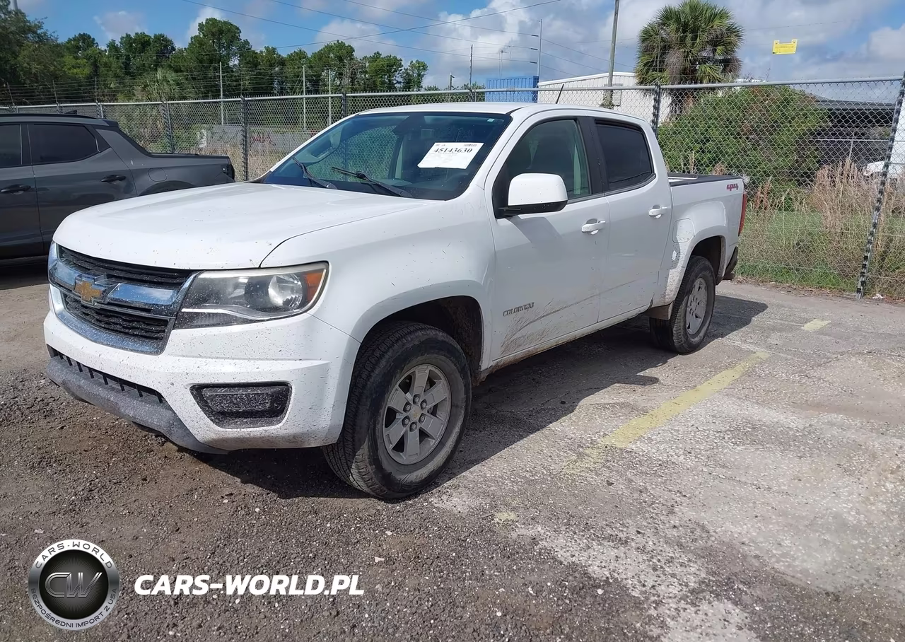 2020 Chevrolet Colorado 4Wd Short Box Wt VIN:1GCGTBENXL1108808 - 2
