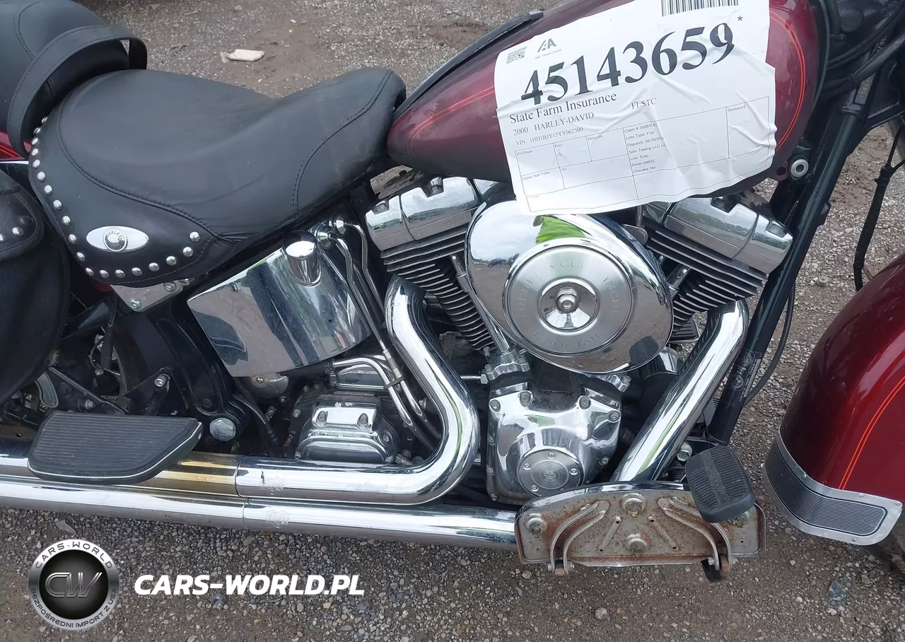 2000 Harley-Davidson Flstc VIN:1HD1BJY15YY062300 - 8