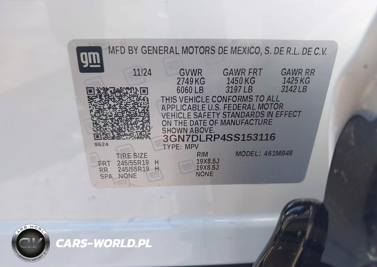 2025 Chevrolet Equinox Ev Lt VIN:3GN7DLRP4SS153116 - 9