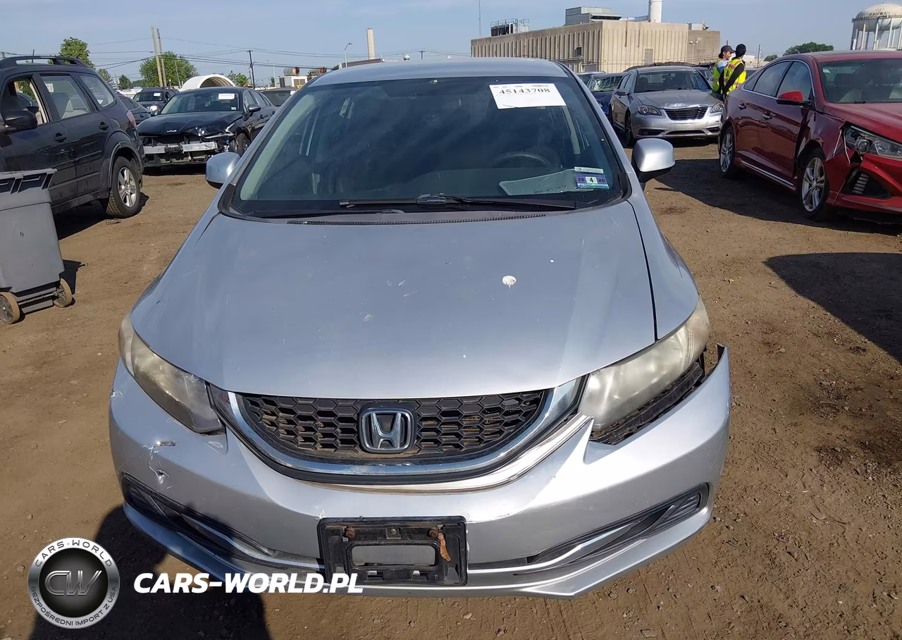 2013 Honda Civic Lx VIN:19XFB2F59DE215800 - 12
