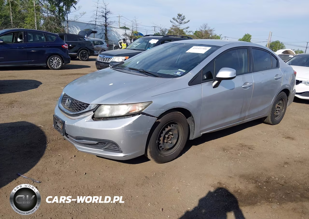 2013 Honda Civic Lx VIN:19XFB2F59DE215800 - 2