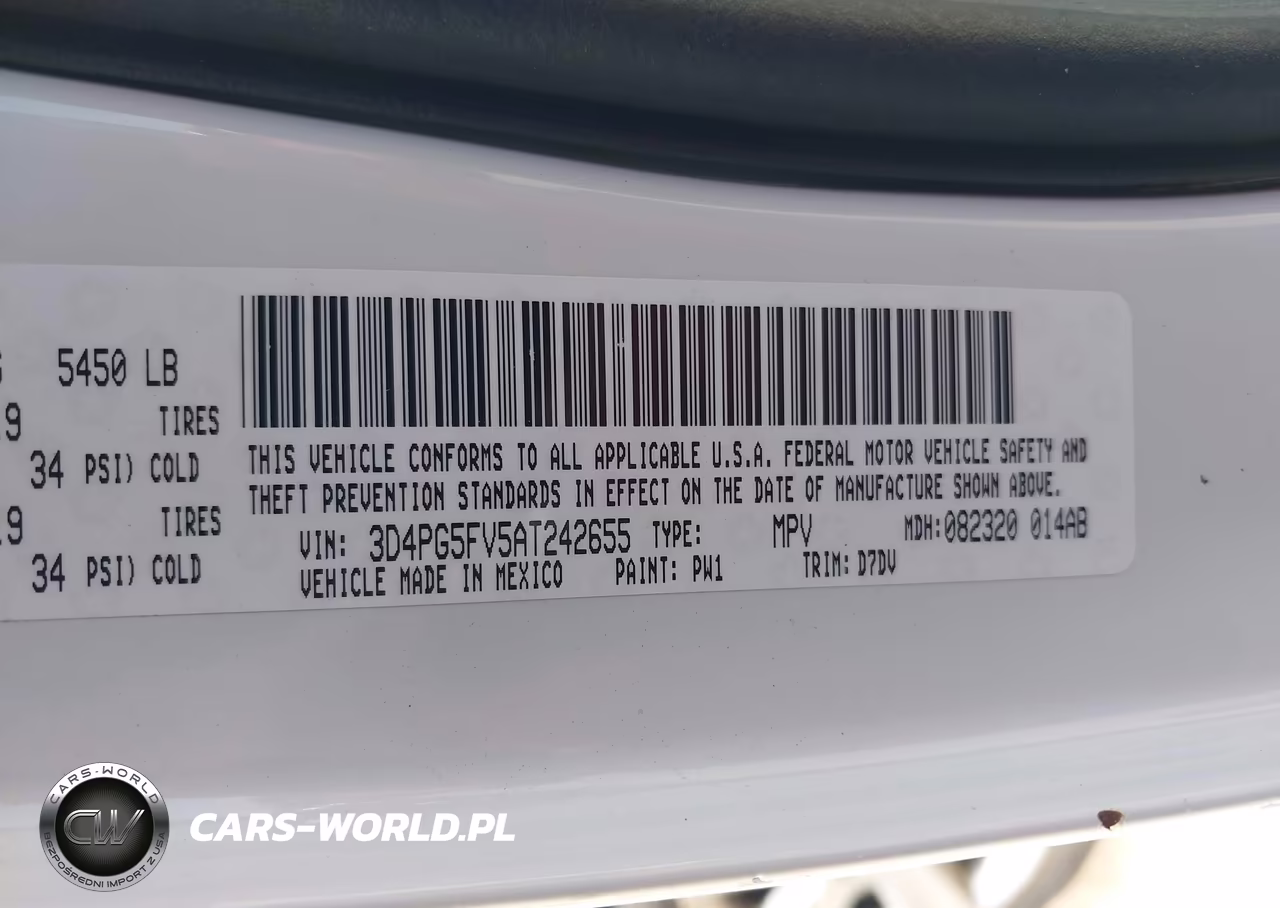 2010 Dodge Journey Sxt VIN:3D4PG5FV5AT242655 - 9