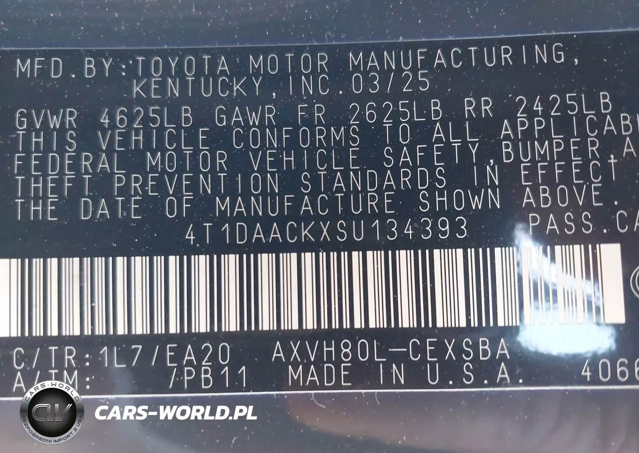 2025 Toyota Camry Se VIN:4T1DAACKXSU134393 - 9