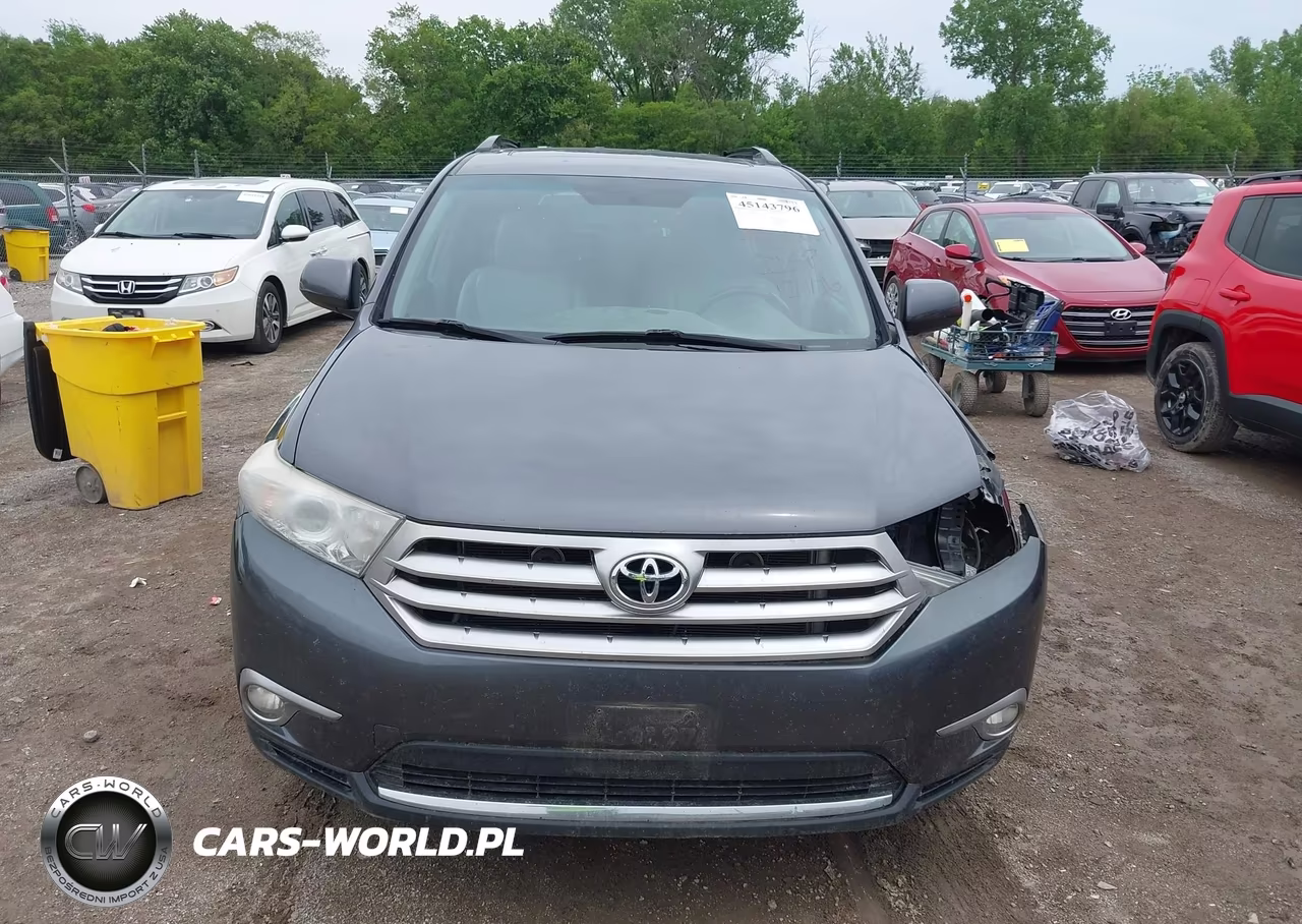 2013 Toyota Highlander Se V6 VIN:5TDBK3EH4DS279202 - 11