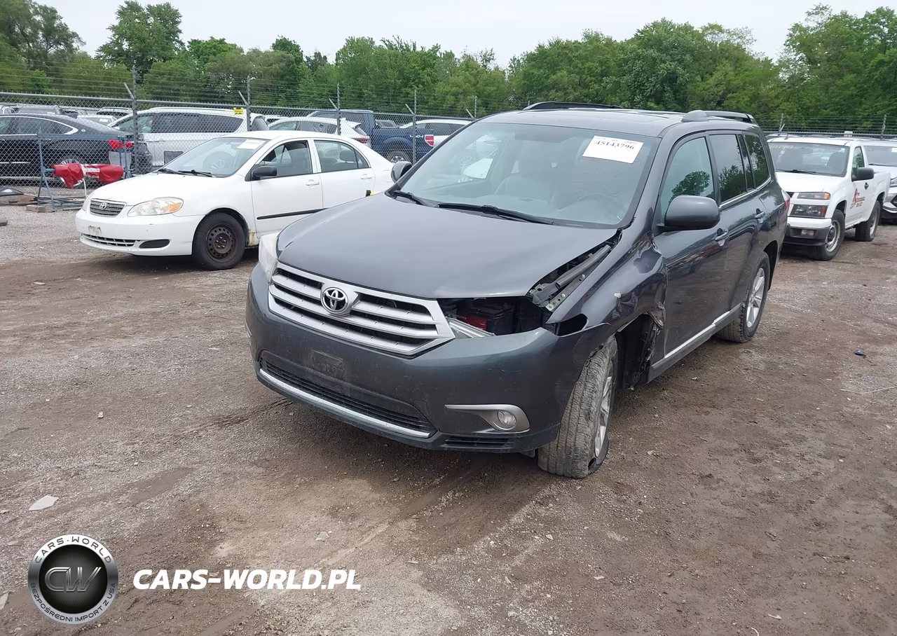 2013 Toyota Highlander Se V6 VIN:5TDBK3EH4DS279202 - 2
