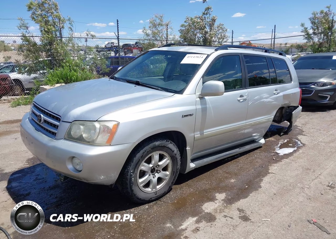 2002 Toyota Highlander Limited V6 VIN:JTEHF21A720082098 - 2