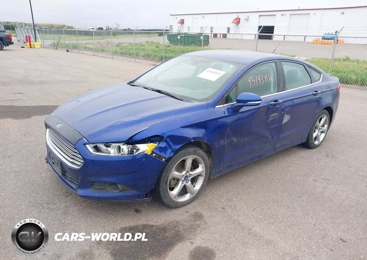 2014 Ford Fusion Se VIN:3FA6P0H78ER103607 - 2
