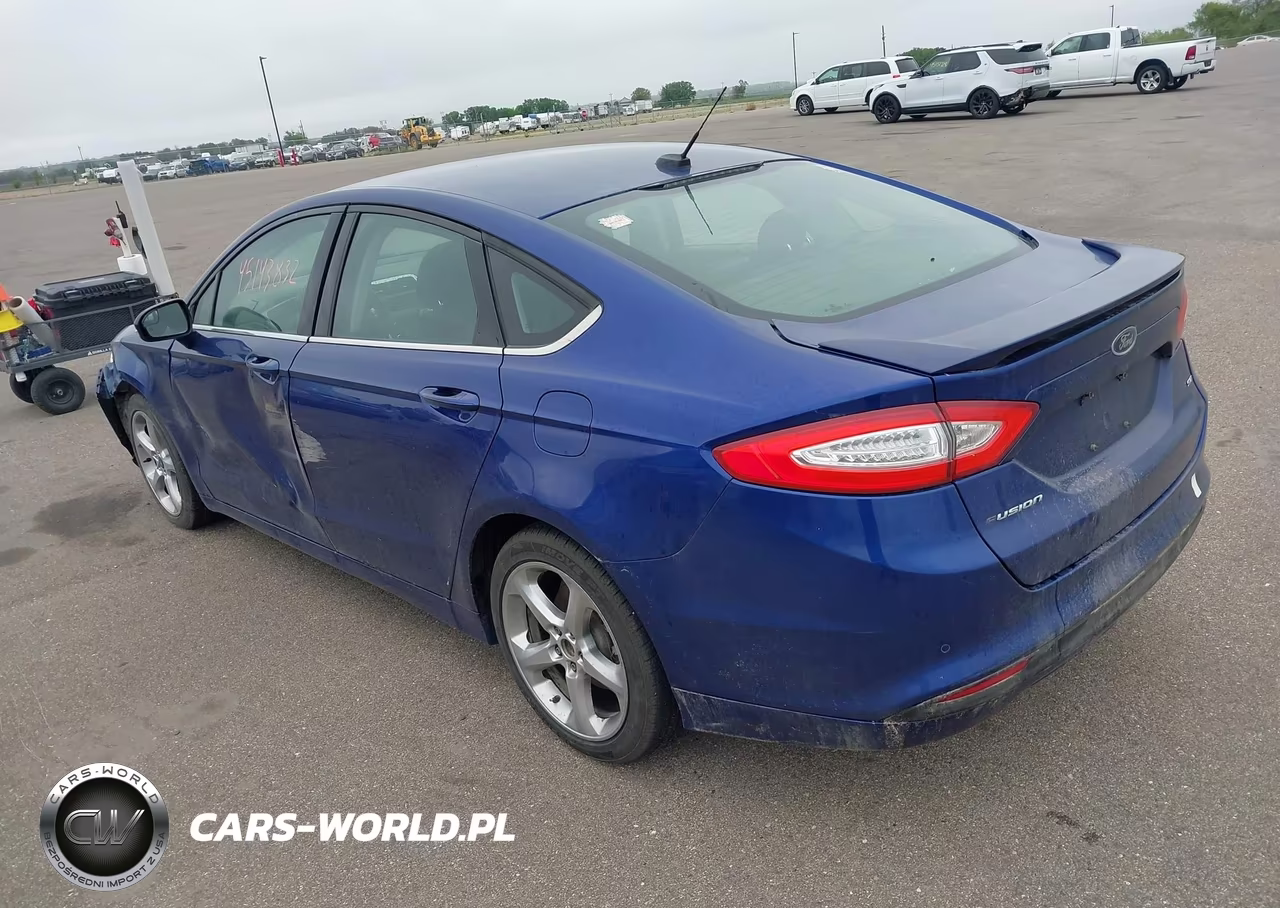 2014 Ford Fusion Se VIN:3FA6P0H78ER103607 - 3