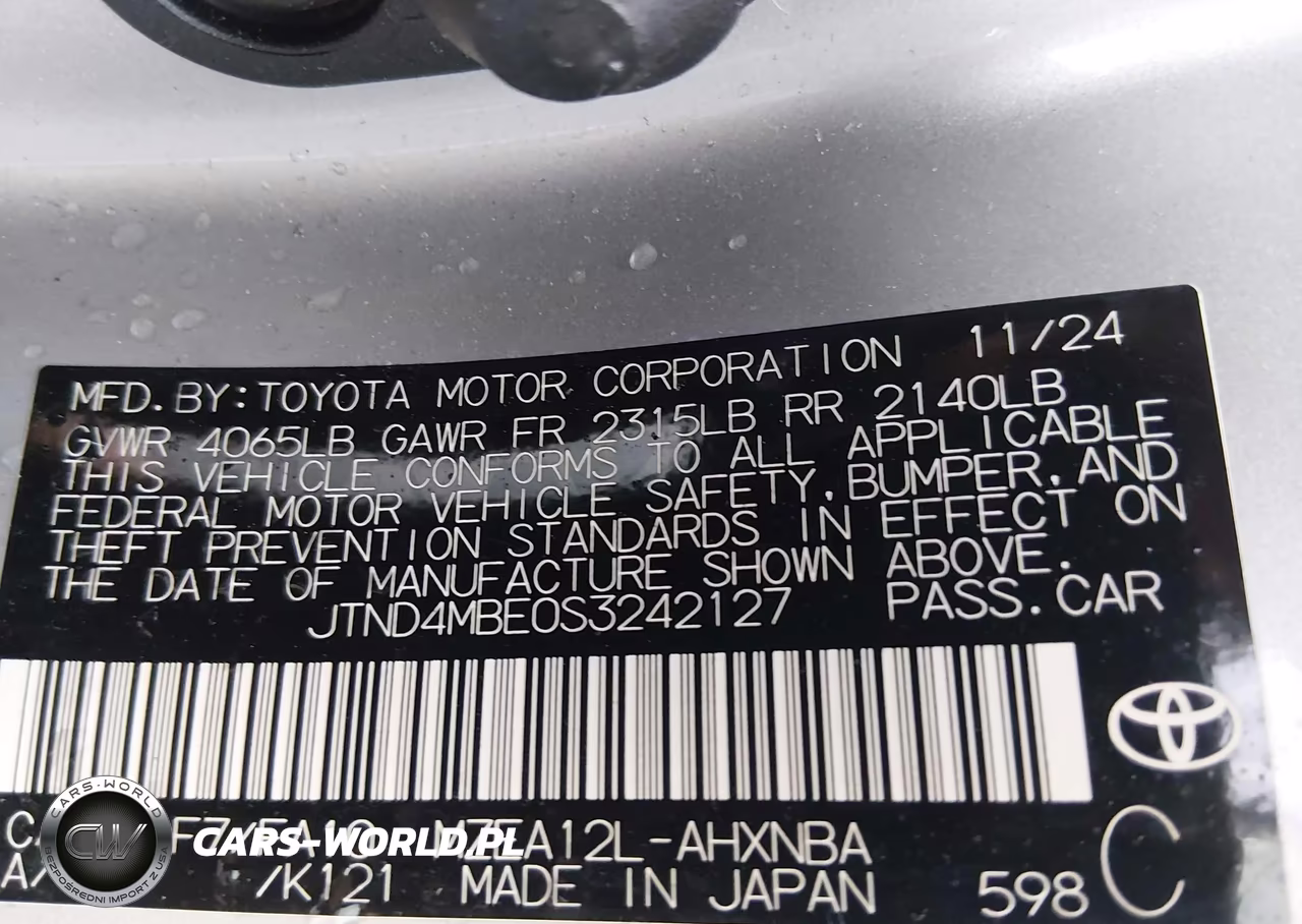 2025 Toyota Corolla Se VIN:JTND4MBE0S3242127 - 9
