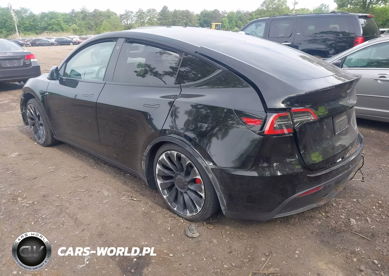 2021 Tesla Model Y Performance Dual Motor All-Wheel Drive VIN:5YJYGDEF5MF252000 - 3