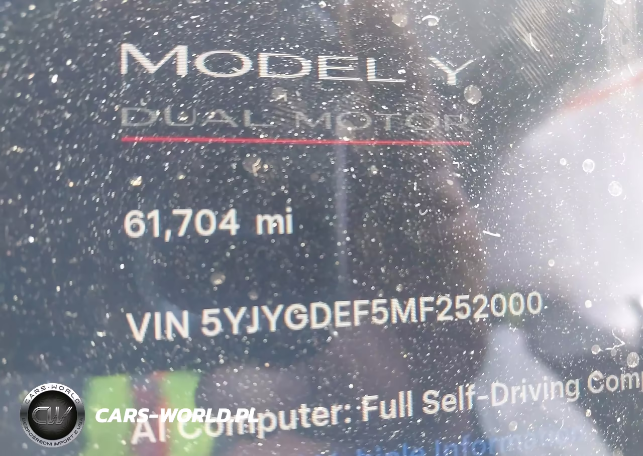 2021 Tesla Model Y Performance Dual Motor All-Wheel Drive VIN:5YJYGDEF5MF252000 - 7