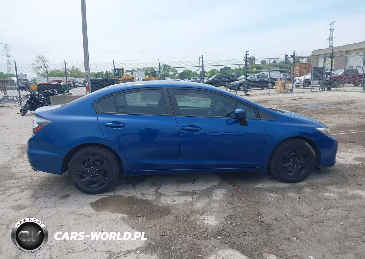 2014 Honda Civic Lx VIN:19XFB2F54EE070229 - 13