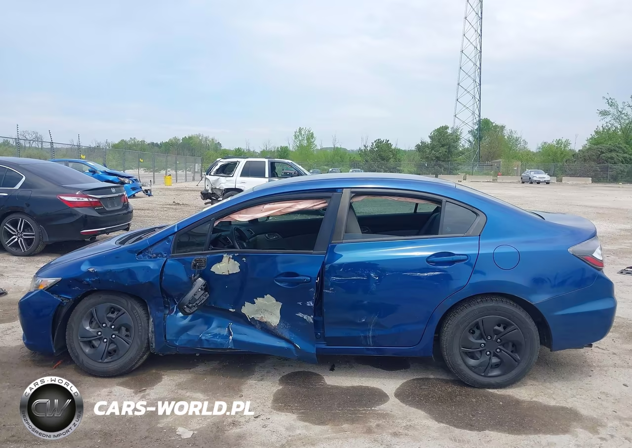 2014 Honda Civic Lx VIN:19XFB2F54EE070229 - 14