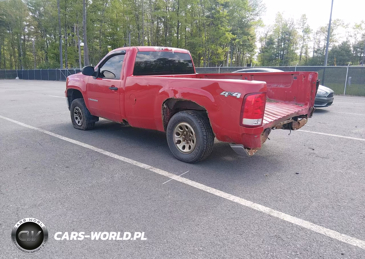 2008 GMC Sierra 1500 Work Truck VIN:1GTEK14098E133676 - 3