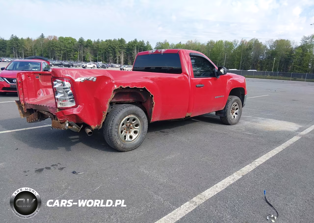 2008 GMC Sierra 1500 Work Truck VIN:1GTEK14098E133676 - 4