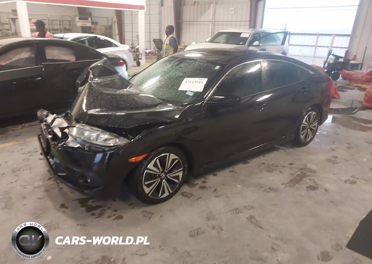 2018 Honda Civic Ex-L VIN:JHMFC1F7XJX034496 - 2