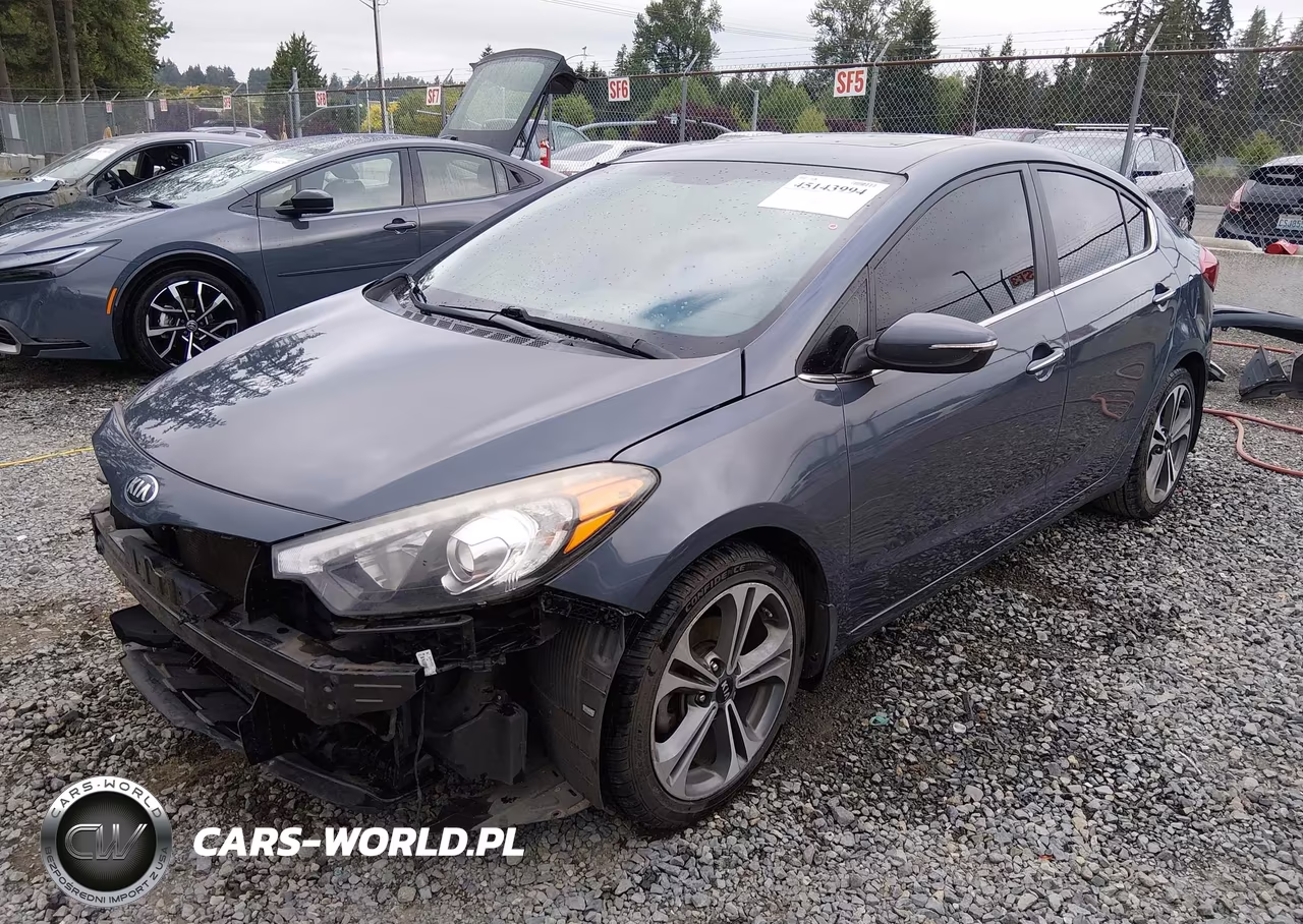 2016 Kia Forte Ex VIN:KNAFZ4A86G5557212 - 2