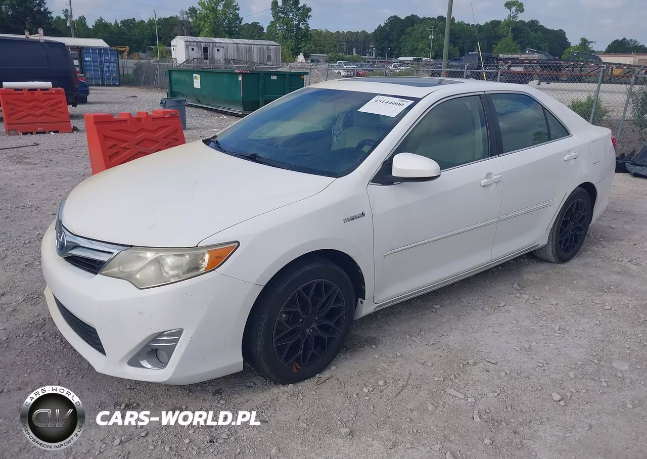 2012 Toyota Camry Hybrid Xle VIN:4T1BD1FK5CU044340 - 2