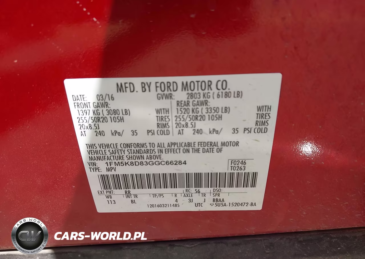 2016 Ford Explorer Xlt VIN:1FM5K8D83GGC66284 - 9