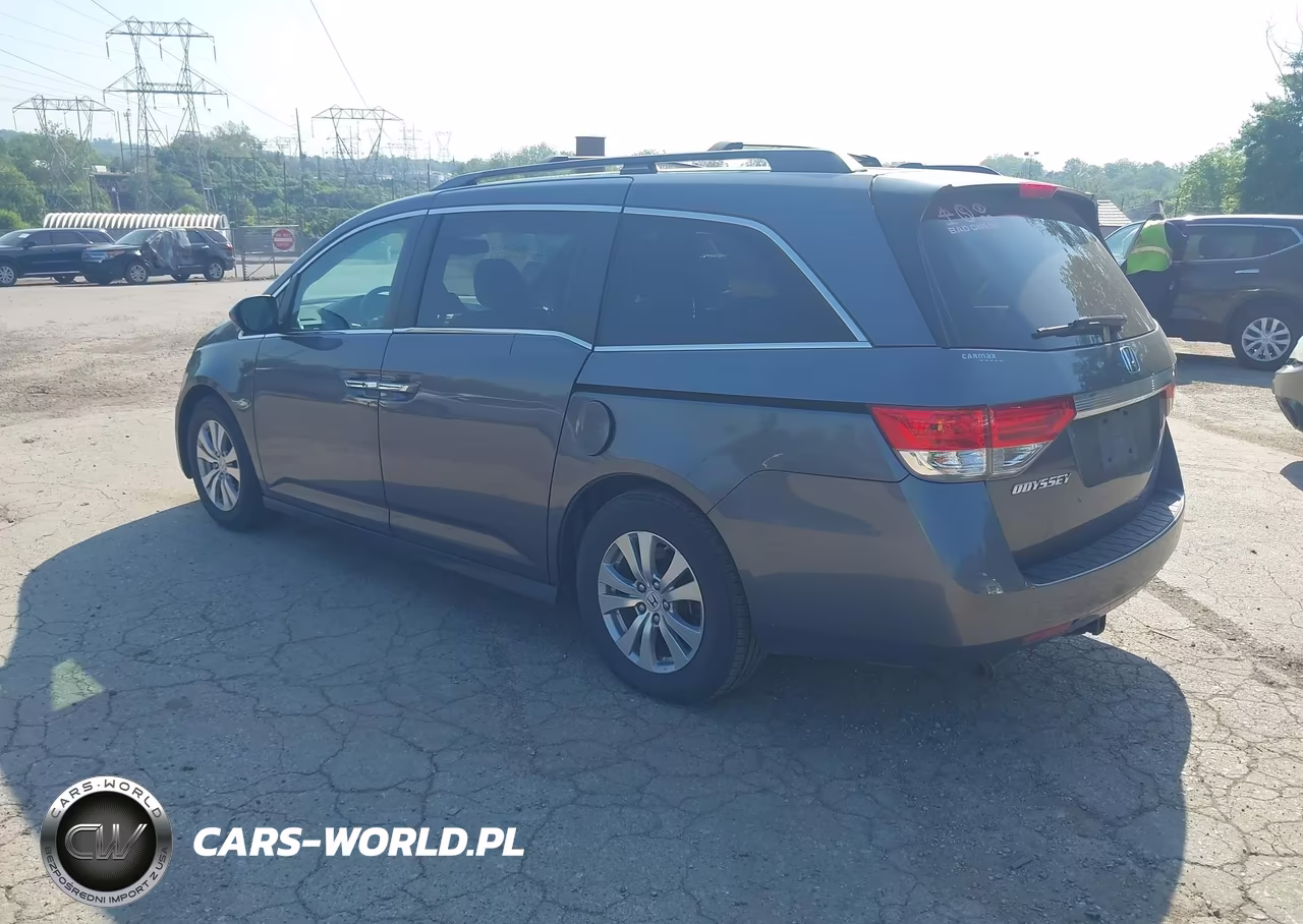 2016 Honda Odyssey Ex-L VIN:5FNRL5H65GB125348 - 3