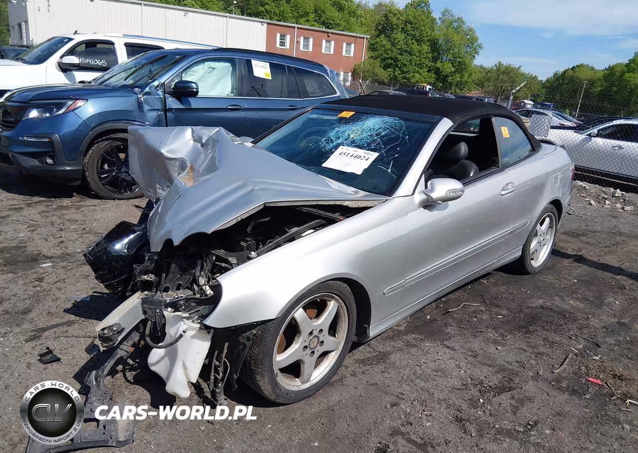 2005 Mercedes-Benz Clk 320 VIN:WDBTK65G05T043421 - 2