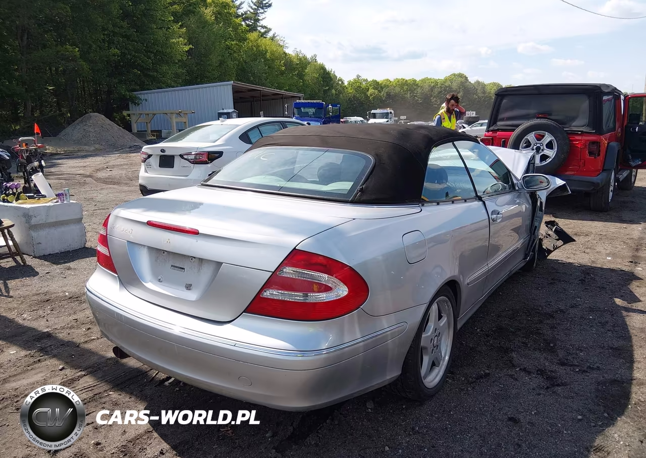 2005 Mercedes-Benz Clk 320 VIN:WDBTK65G05T043421 - 4