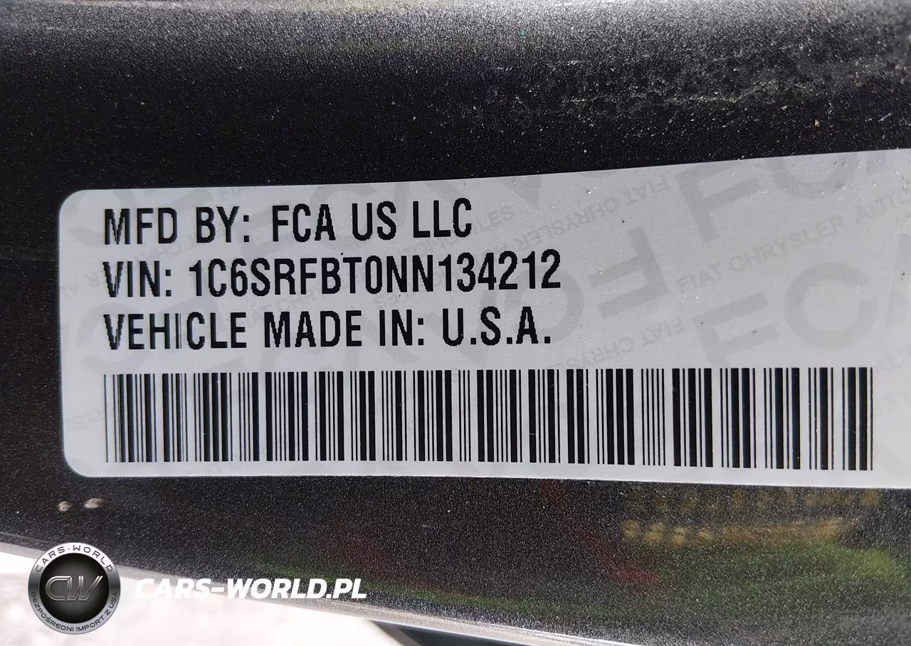 2022 Ram 1500 Big Horn 4X4 6'4 Box VIN:1C6SRFBT0NN134212 - 9