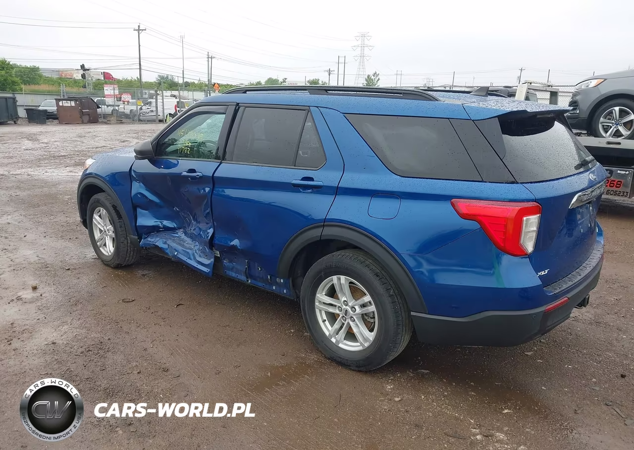 2022 Ford Explorer Xlt VIN:1FMSK8DH7NGC20618 - 3