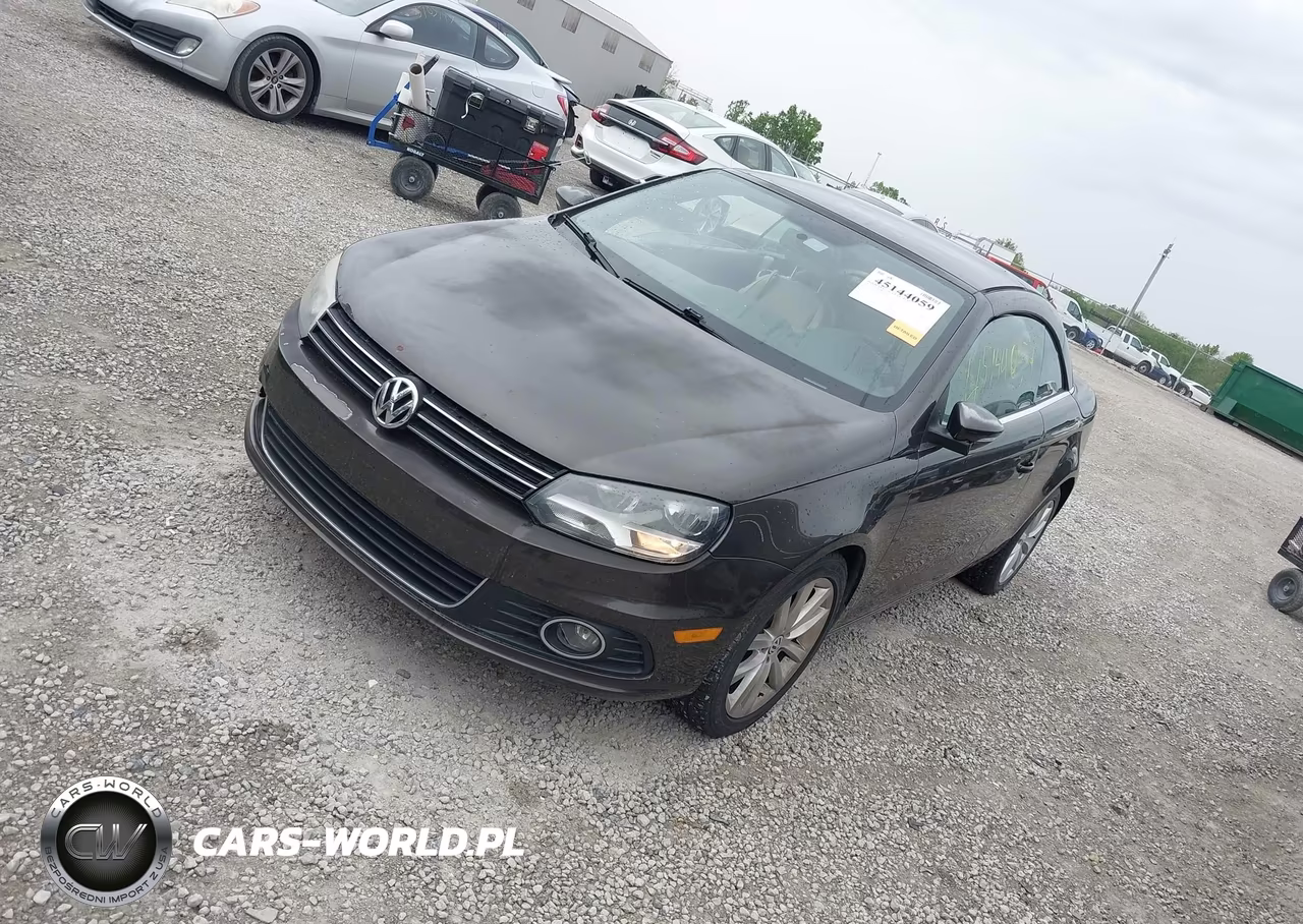 2012 Volkswagen Eos Komfort VIN:WVWBW7AH8CV000176 - 2