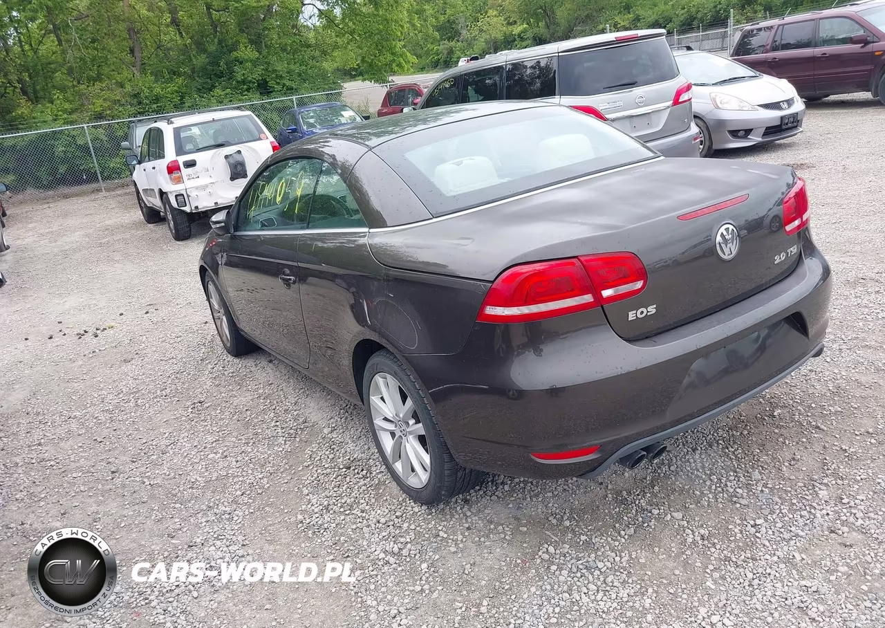 2012 Volkswagen Eos Komfort VIN:WVWBW7AH8CV000176 - 3