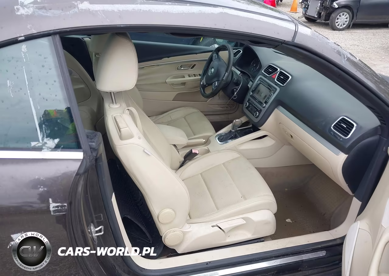 2012 Volkswagen Eos Komfort VIN:WVWBW7AH8CV000176 - 5