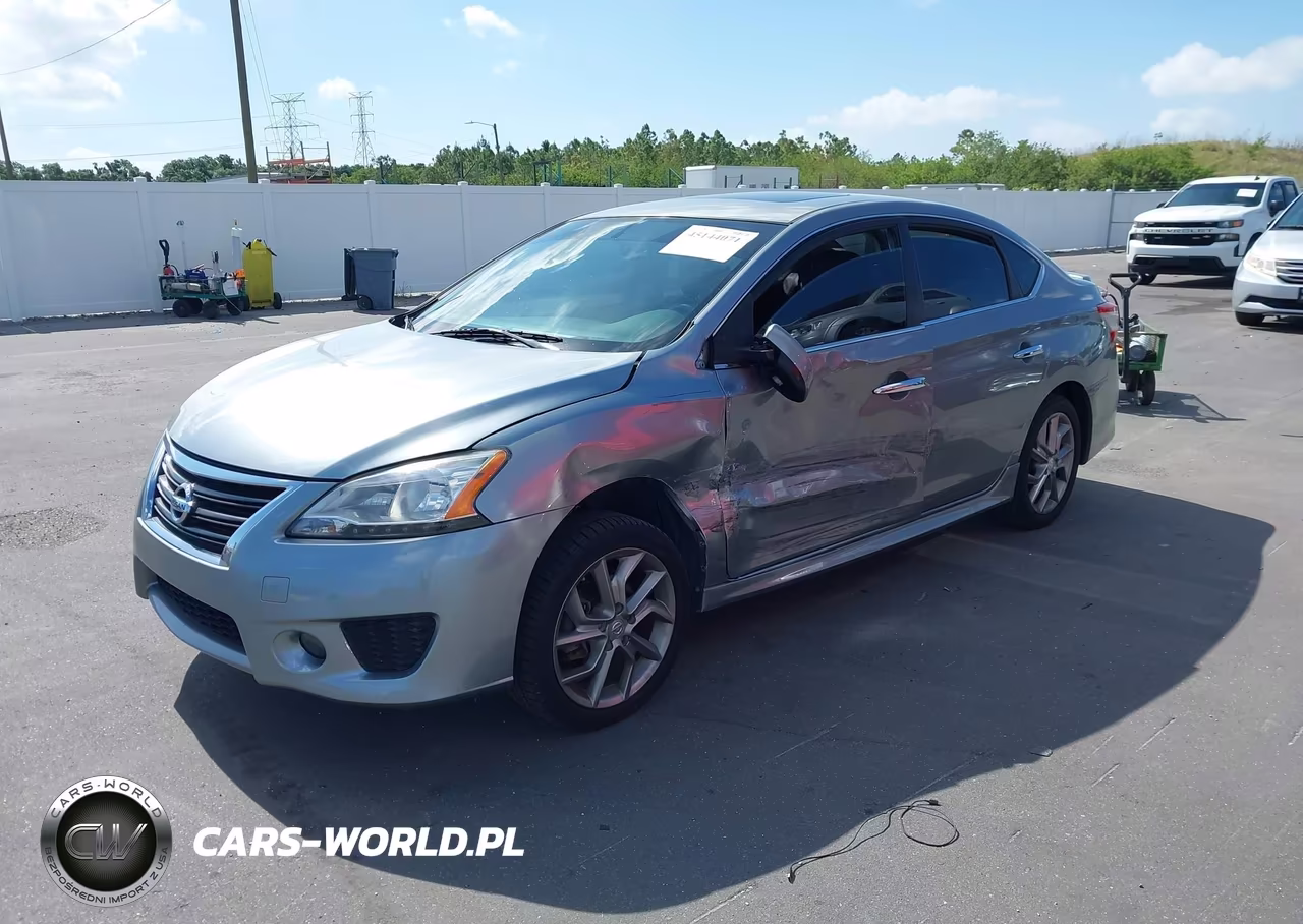 2014 Nissan Sentra Sr VIN:3N1AB7AP1EL648320 - 2