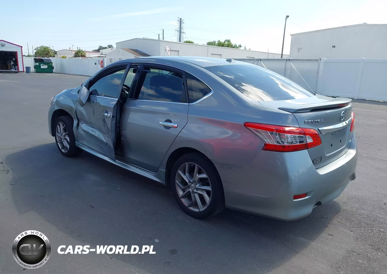 2014 Nissan Sentra Sr VIN:3N1AB7AP1EL648320 - 3