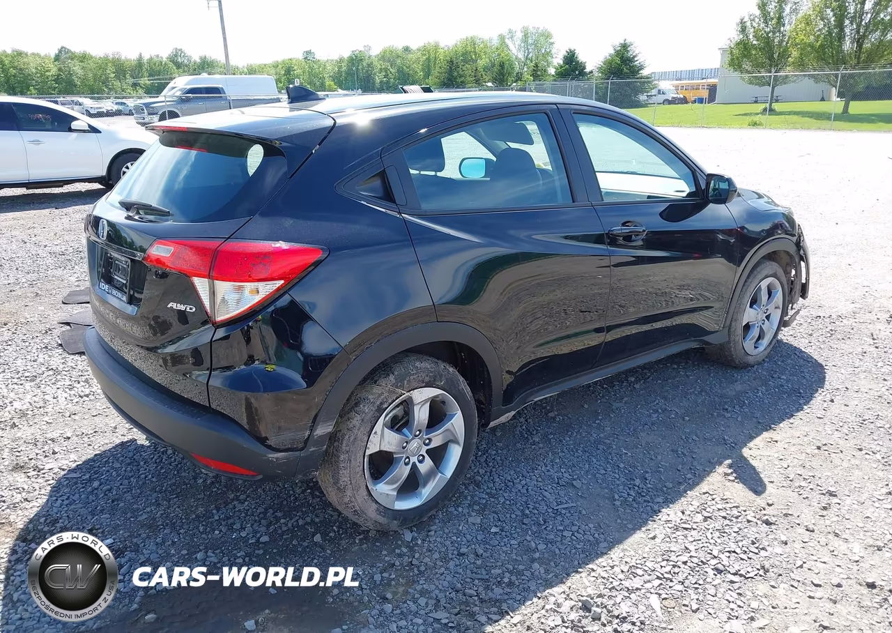 2022 Honda Hr-V Awd Lx VIN:3CZRU6H39NM758222 - 4