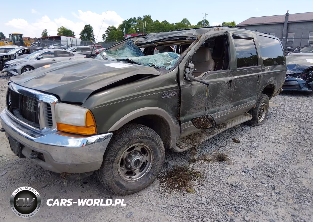 2000 Ford Excursion Limited VIN:1FMNU43S1YEB00360 - 2