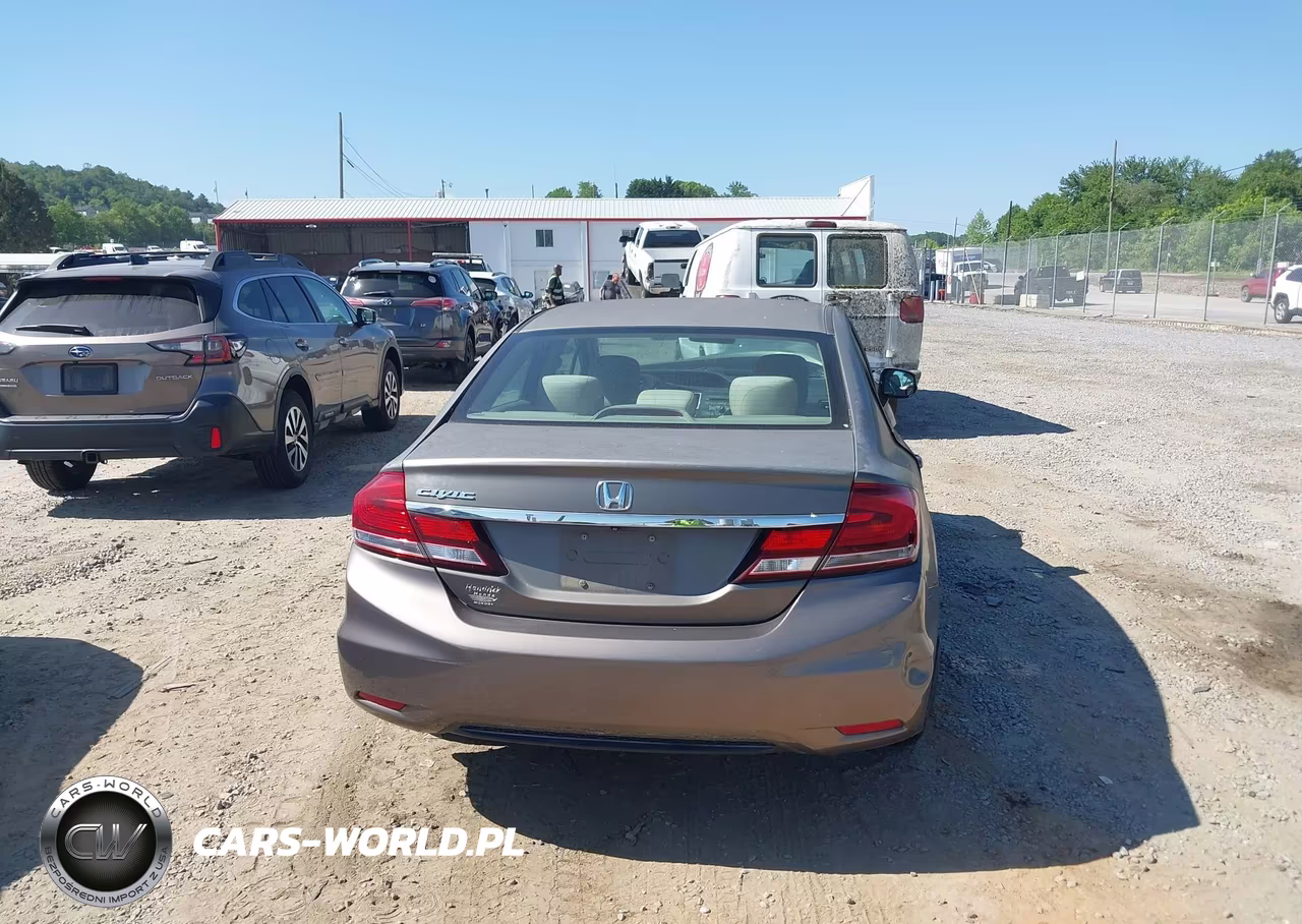 2013 Honda Civic Lx VIN:2HGFB2F57DH571815 - 16