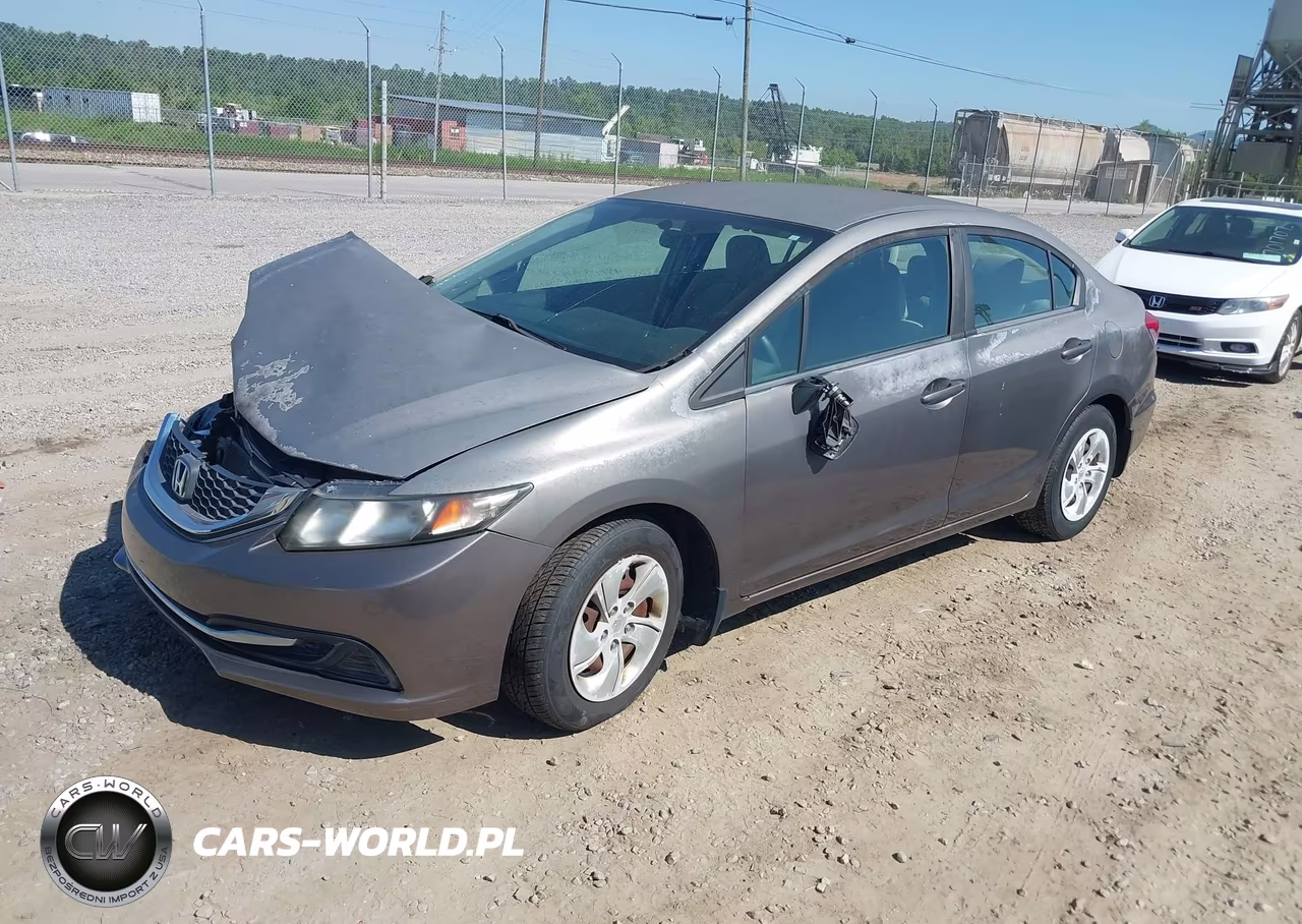 2013 Honda Civic Lx VIN:2HGFB2F57DH571815 - 2
