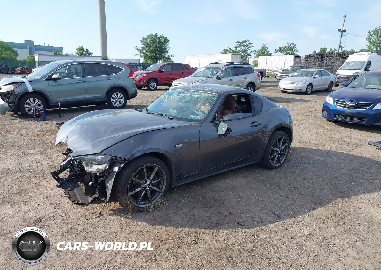 2018 Mazda Mx-5 Miata Rf Grand Touring VIN:JM1NDAM73J0204333 - 2