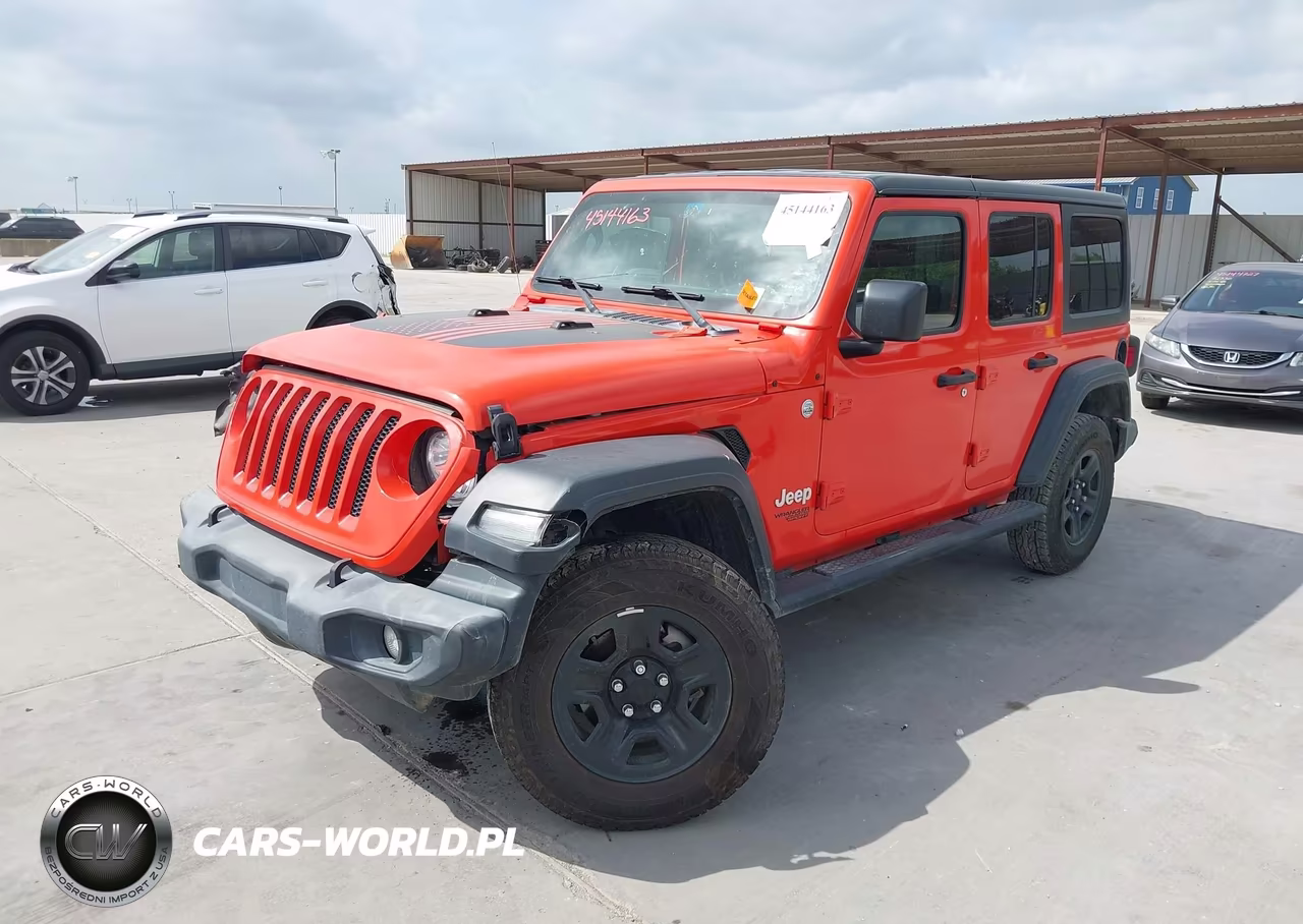 2019 Jeep Wrangler Unlimited Sport 4X4 VIN:1C4HJXDG2KW508910 - 2