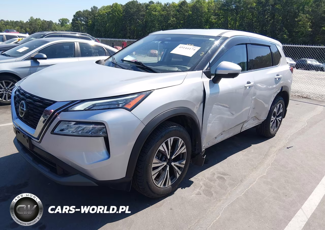 2021 Nissan Rogue Sv Fwd VIN:JN8AT3BAXMW010299 - 2